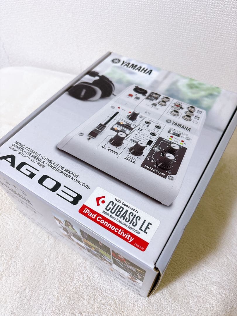 大人気 Yamaha AG03 ミキシングコンソール オーディオインターフェース