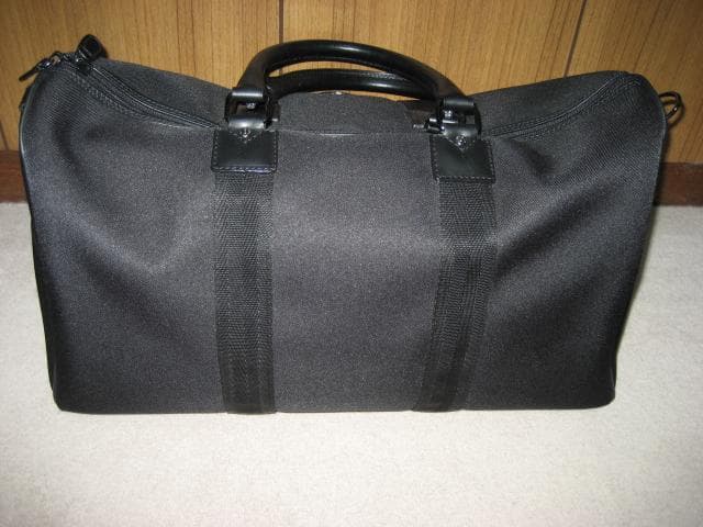 超美品ハンティングワールド キャンバス レザー大容量ボストンバッグ