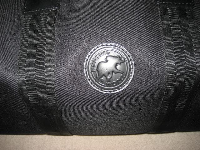 超美品ハンティングワールド キャンバス レザー大容量ボストンバッグ