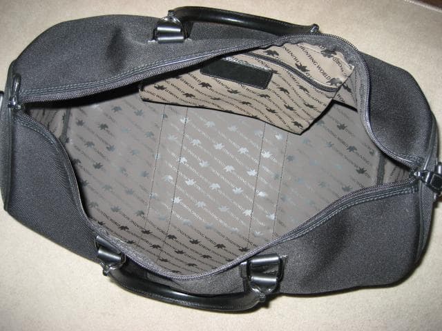 超美品ハンティングワールド キャンバス レザー大容量ボストンバッグ