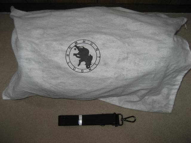 超美品ハンティングワールド キャンバス レザー大容量ボストンバッグ