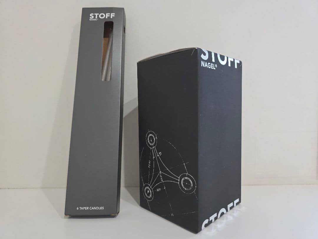 STOFF NAGELストッフナゲル キャンドルホルダー クローム