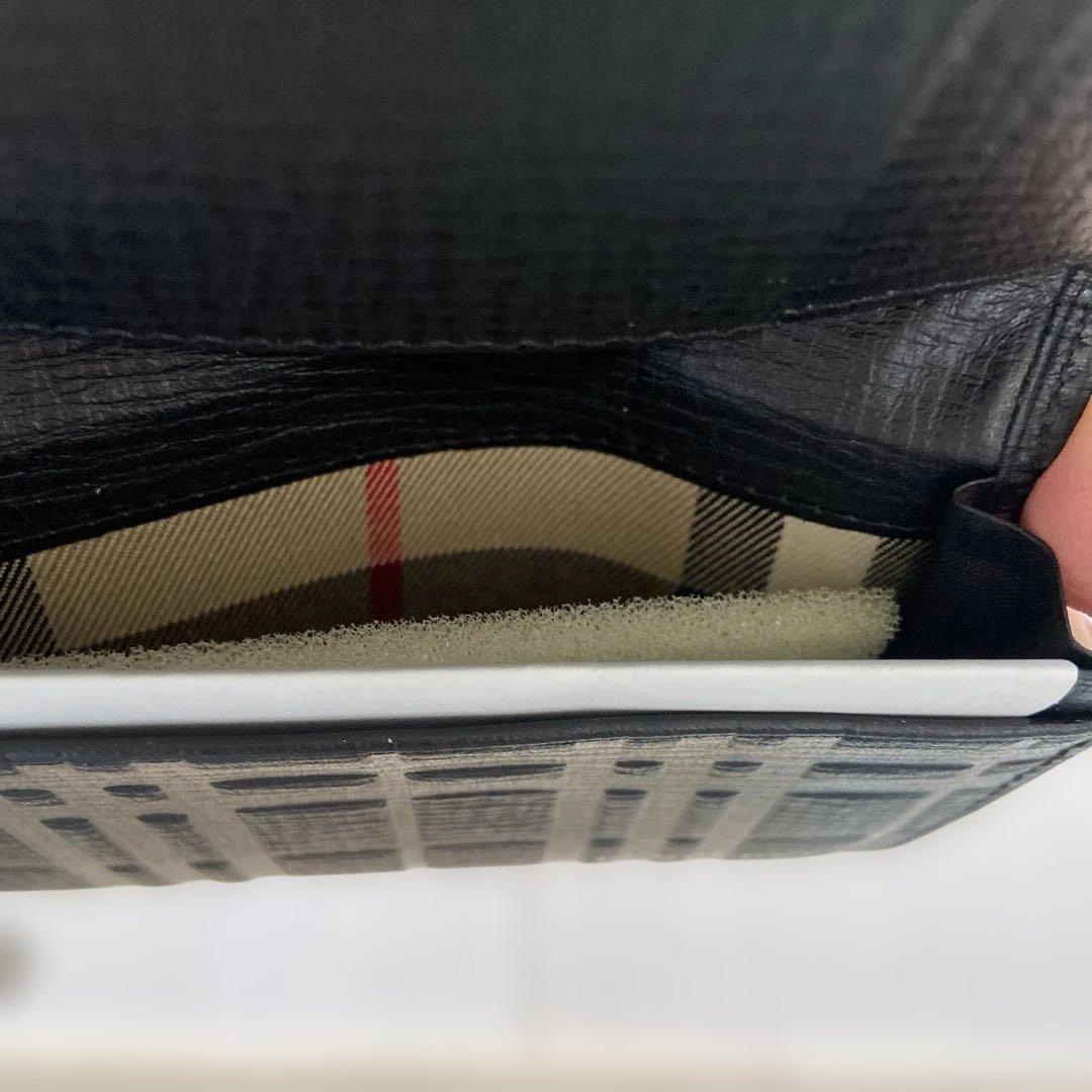 R　11月28日まで【新品　未使用】BURBERRY ブラック 名刺入れ