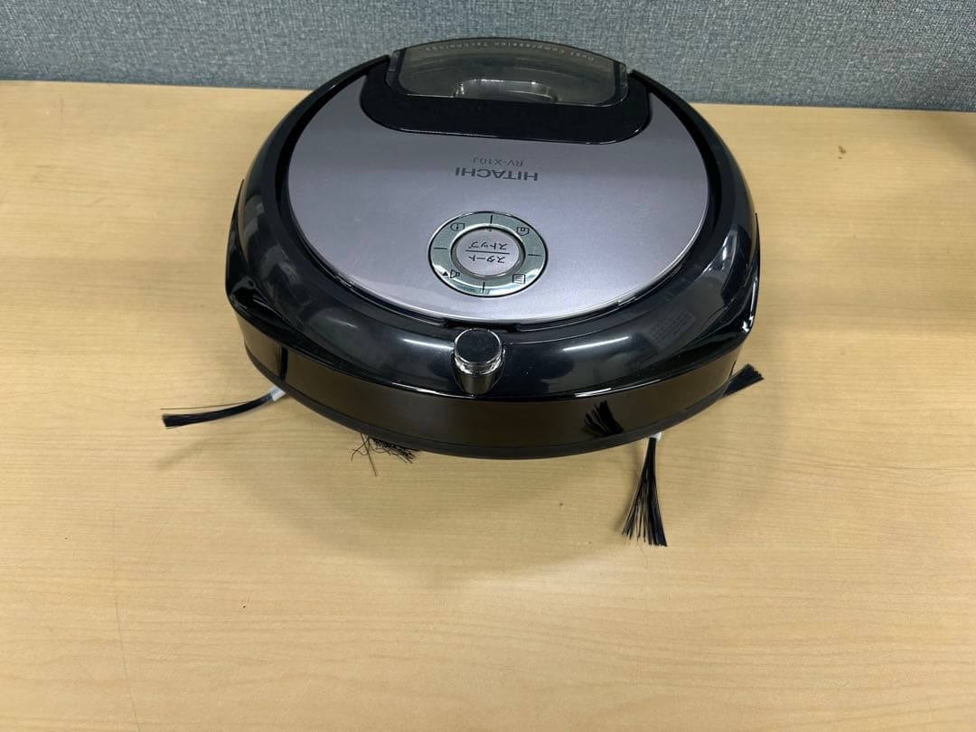 日立 ロボット掃除機 本体 黒/シルバー
