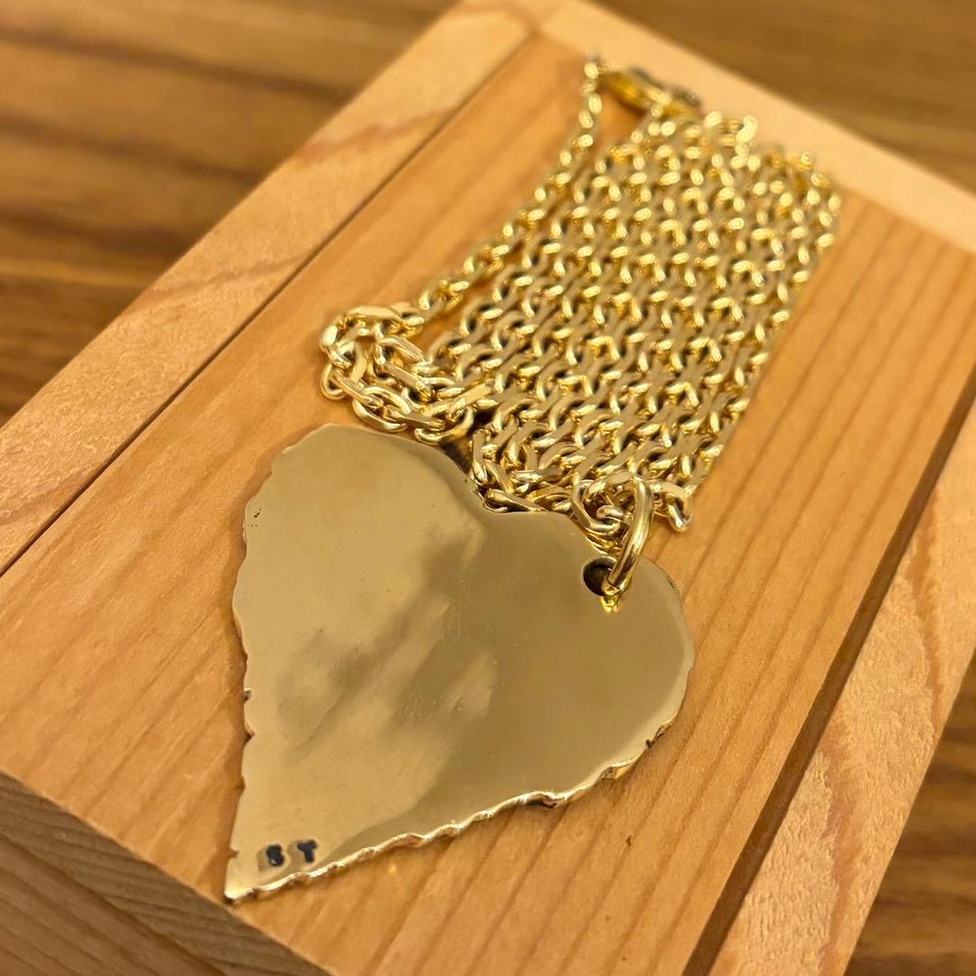 SERGE THORAVAL　愛の詩集　ゴールド　ネックレス　ハート