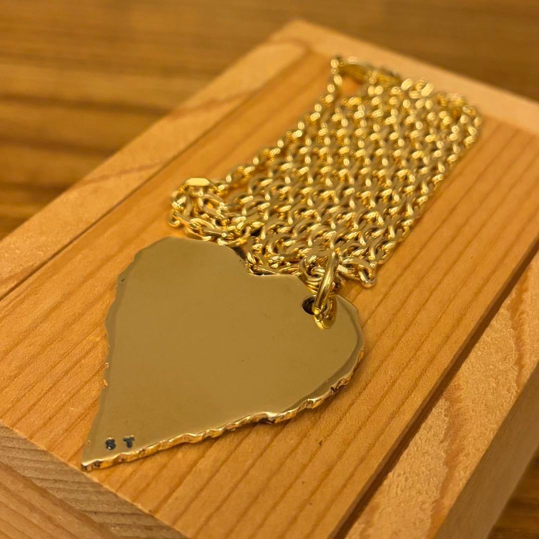 SERGE THORAVAL　愛の詩集　ゴールド　ネックレス　ハート