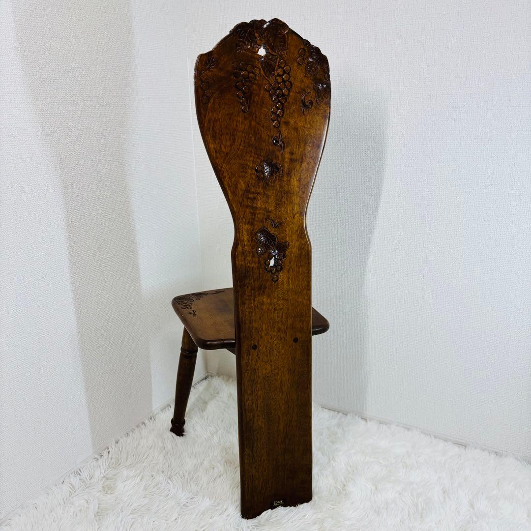 D&A YOSHIKAWA 花台 葡萄 グレープ アンティーク 木製