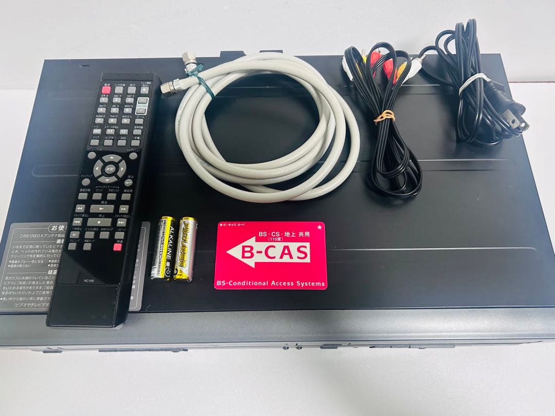 DXアンテナビデオ一体型DVDレコーダーDXR160V メンテナンス済美品✨