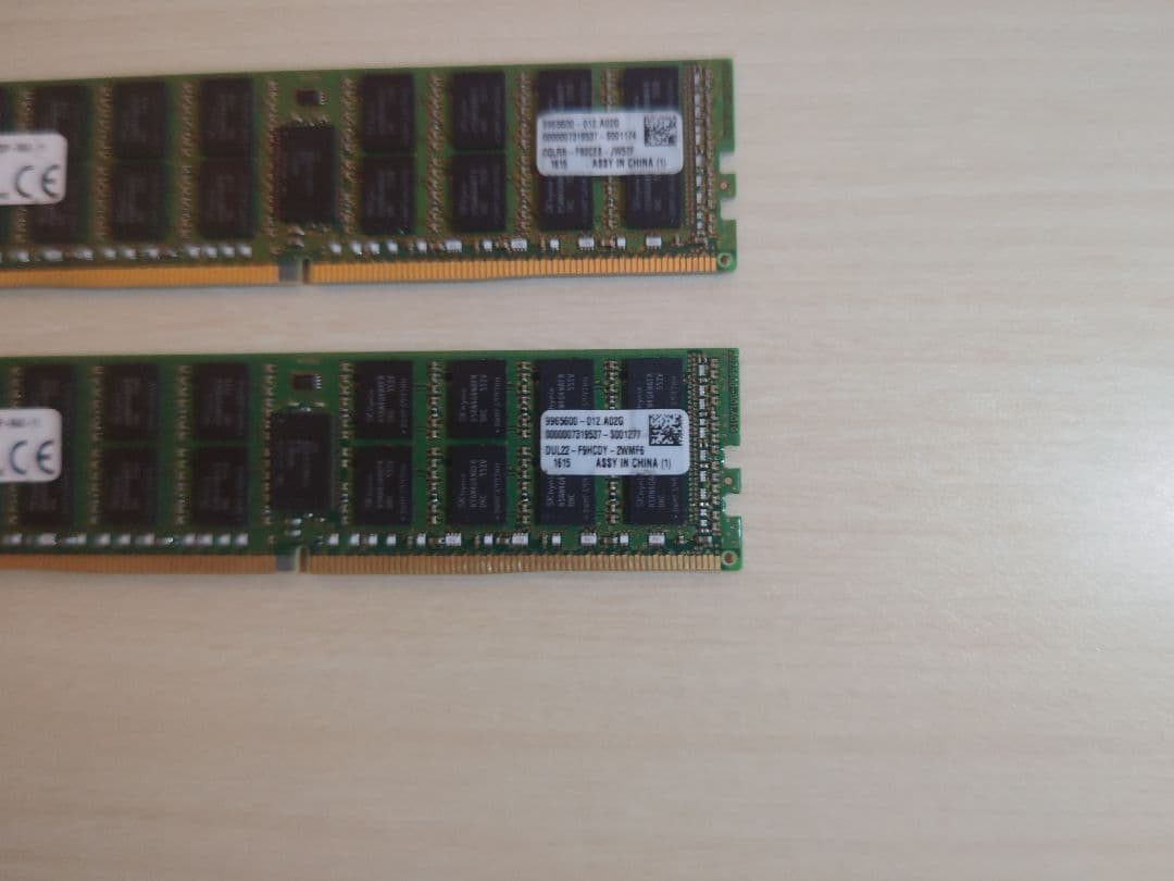 ◇Kingston PC4-2133P-RAD-11 16GB×2 合計32GB