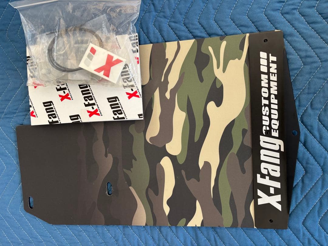 限定デリカ前期X-Fang マッドフラップカモフラアーミーグリーン