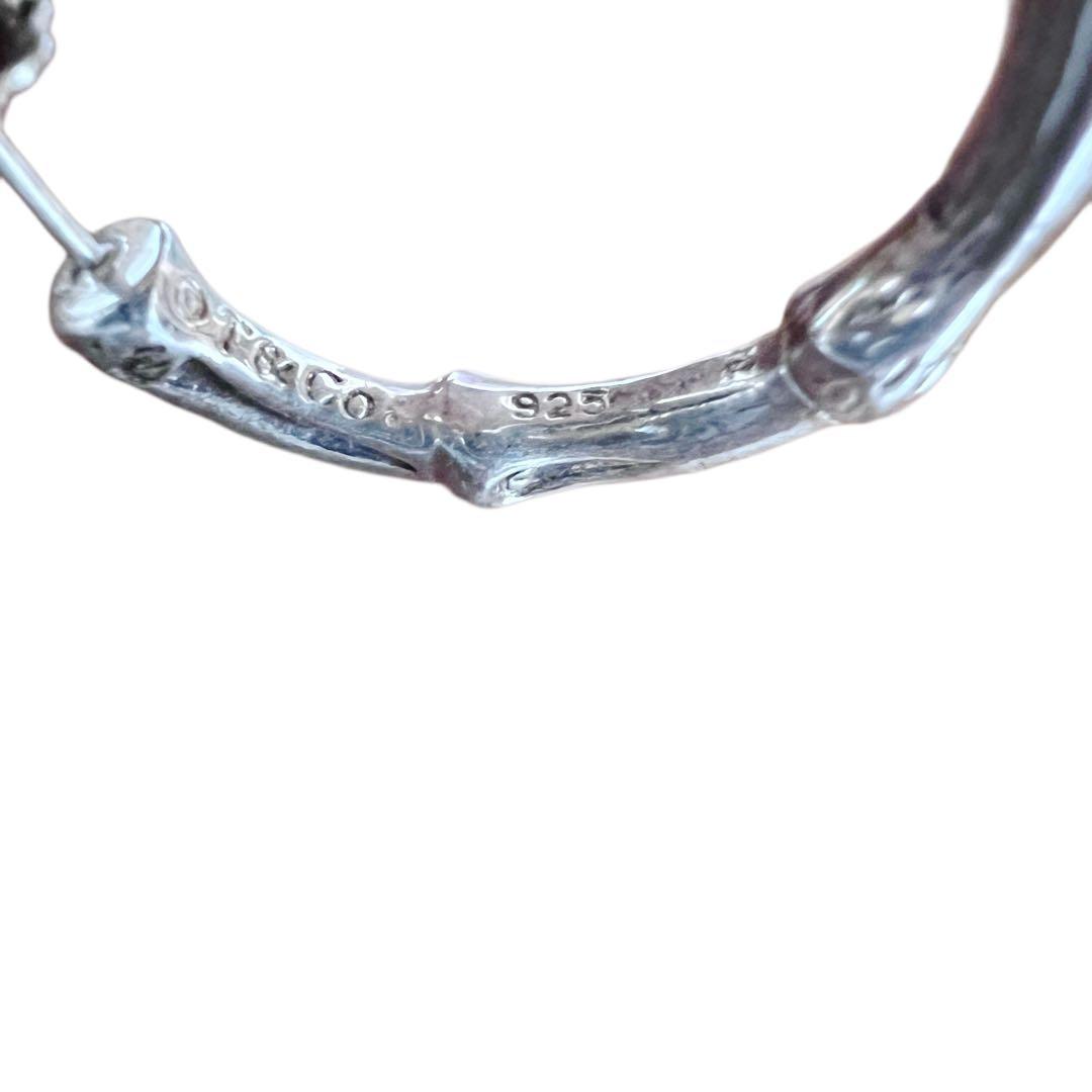 廃盤★Tiffany & Co.ティファニー バンブーピアス SV925 ラージ