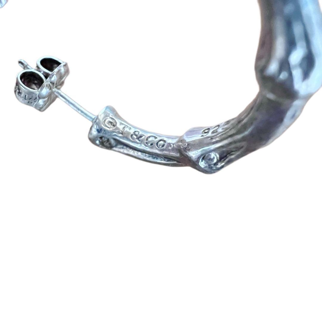 廃盤★Tiffany & Co.ティファニー バンブーピアス SV925 ラージ