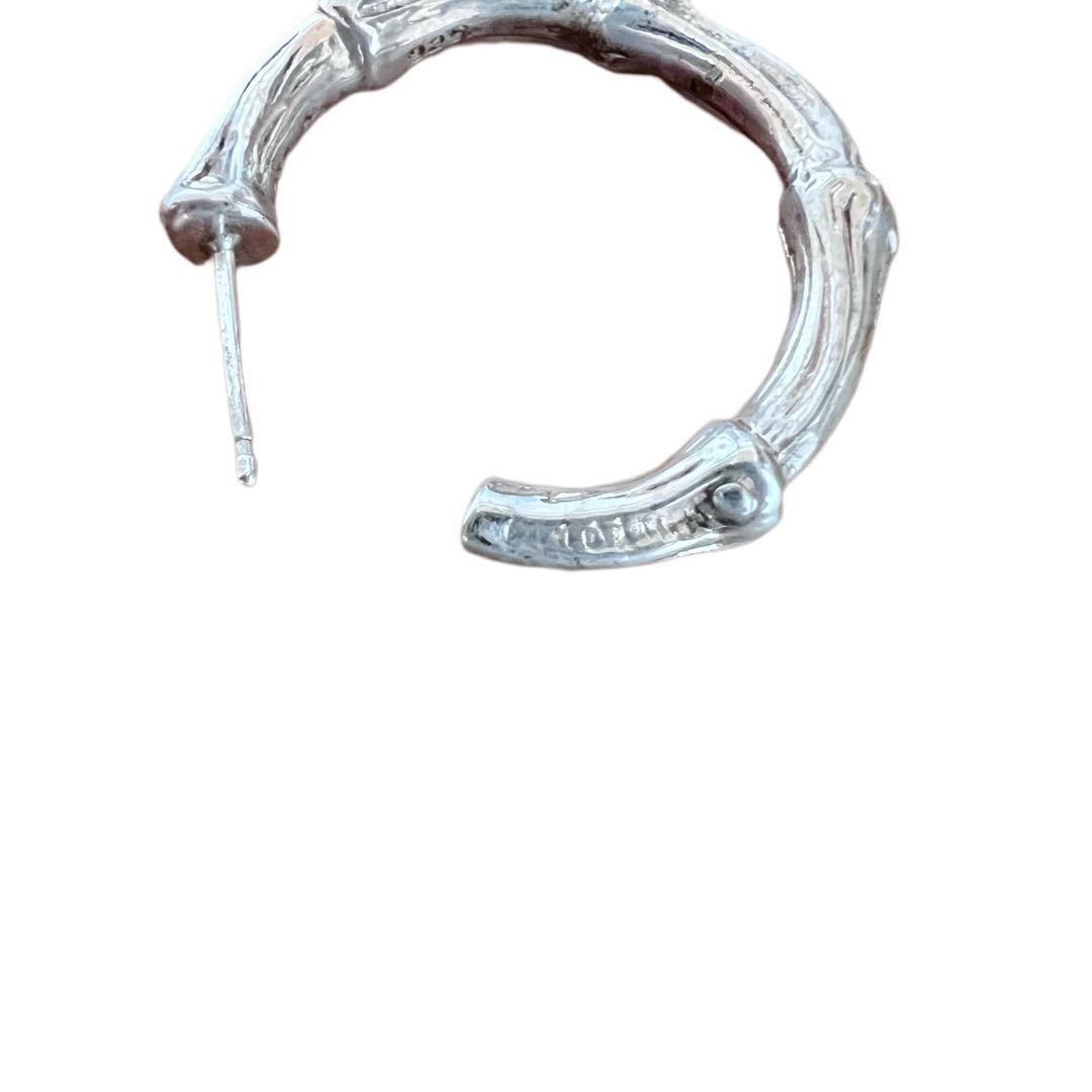 廃盤★Tiffany & Co.ティファニー バンブーピアス SV925 ラージ