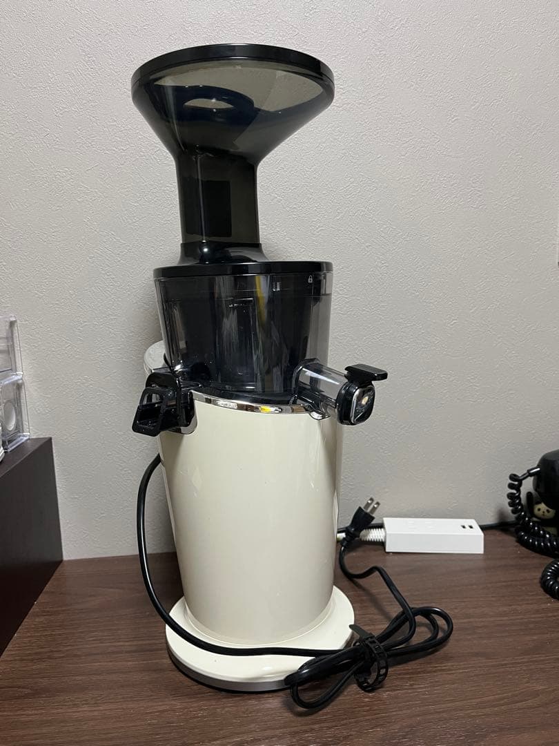 【公式限定／使用3回のみ美品】ヒューロム スロージューサー H-100S 完品