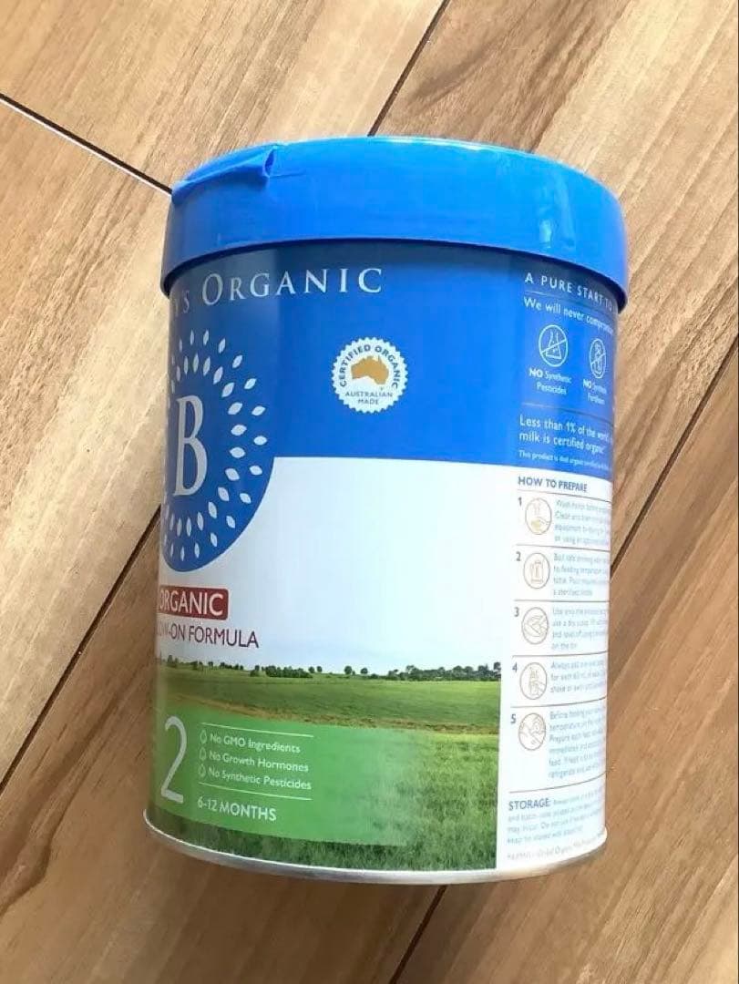 Bellamy’sベラミーズ・オーガニック牛の粉ミルクStep2 (6ヶ月)3缶