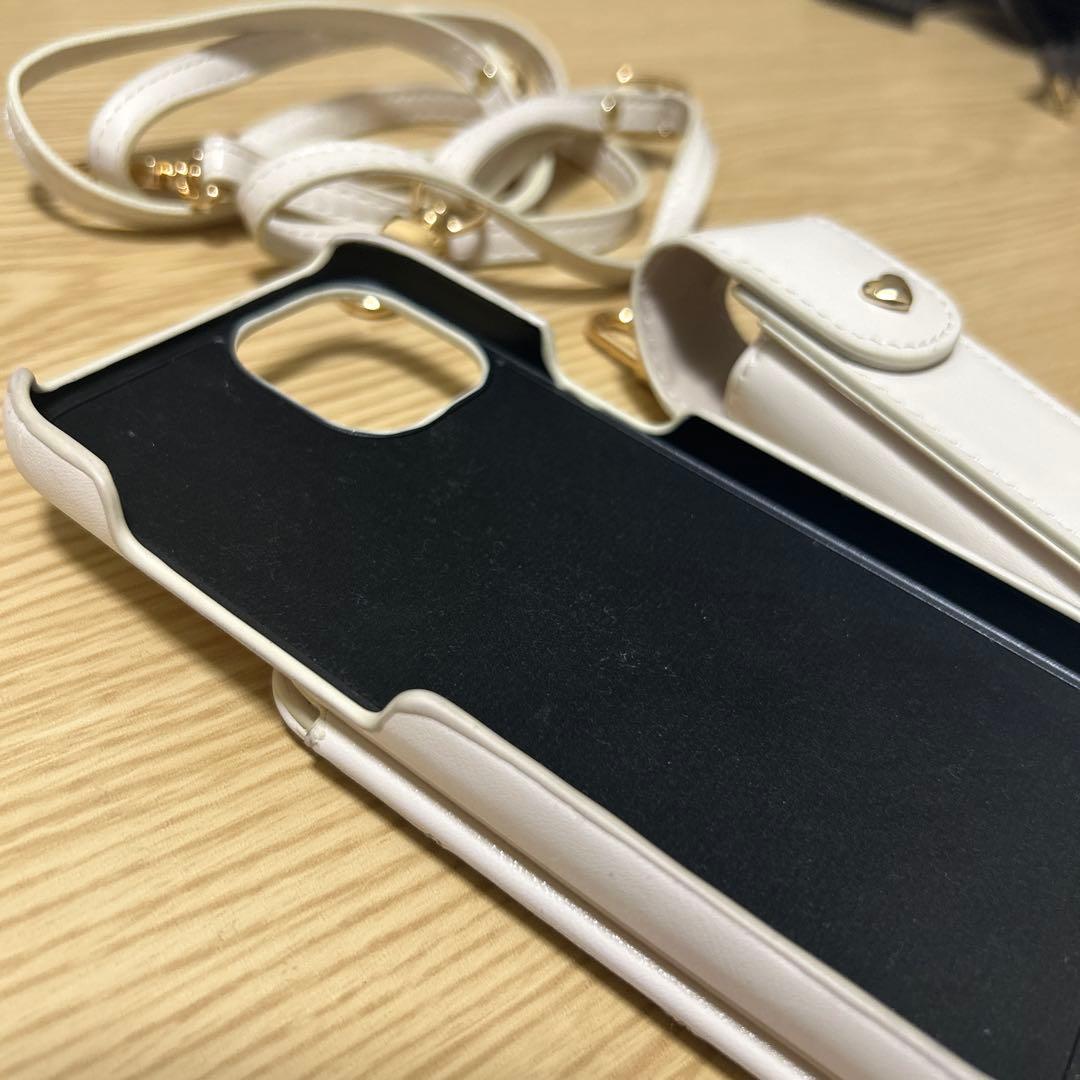 Rosemuse iPhone14ケース アイボリー ロゼミューズ