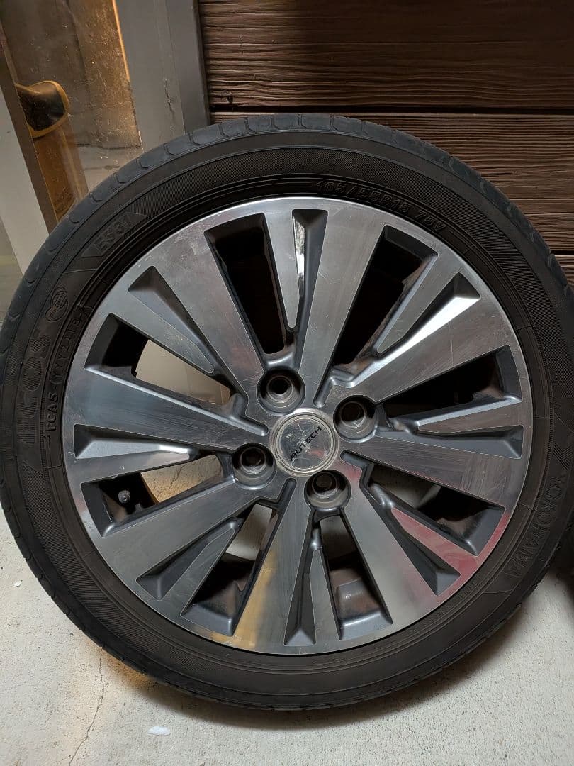 オーテック　15インチ アルミホイール タイヤセット