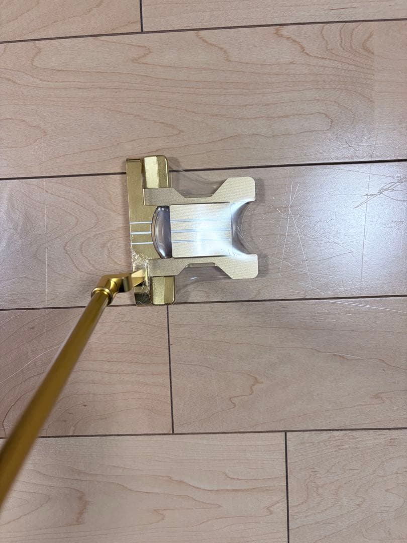 新品 未使用 HONMA ゴールド パター ヘッドカバー付き