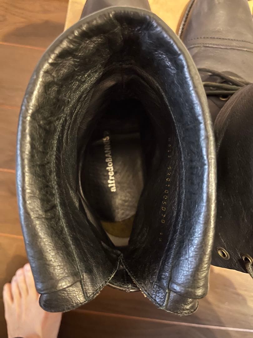 アルフレッドバニスター レザーブーツ