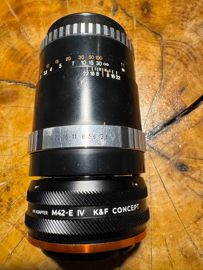 カールツァイス　イエナ　ゾナー135mm f3.5 ゼブラ