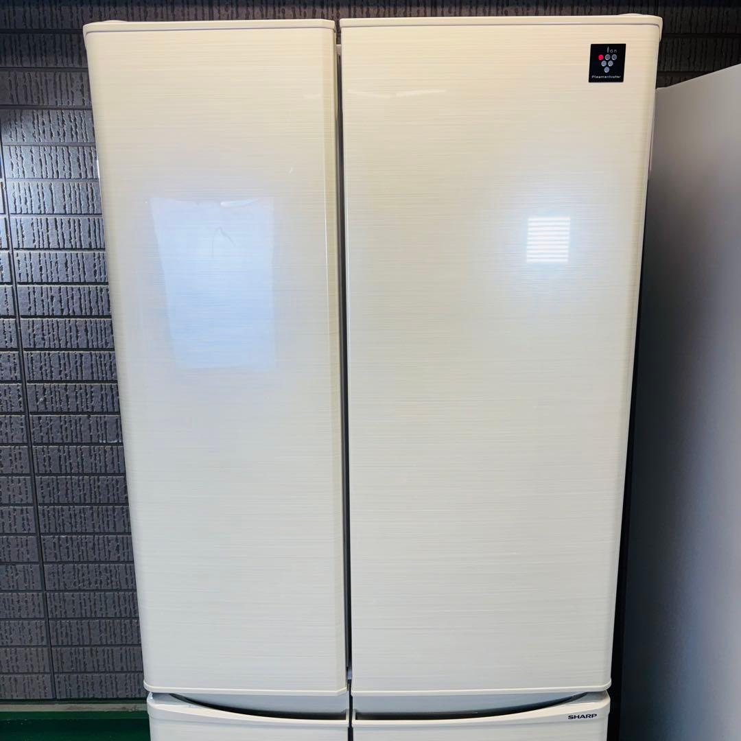 SHARP 455L 冷蔵庫 観音開き 大容量 ファミリー【地域限定配送無料】