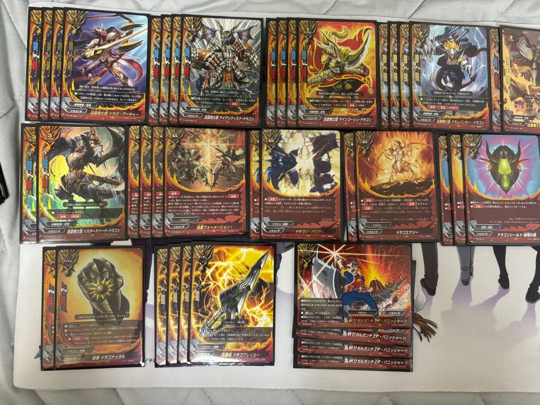 バディファイト 煉獄デッキ　ディミオス　原作再現 煉獄騎士団　迅雷騎士団デッキ