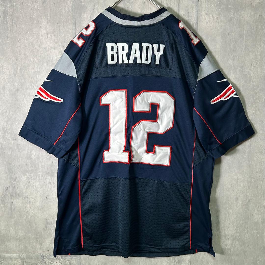 NIKE NFL ペイトリオッツ トム・ブレイディ ゲームシャツ