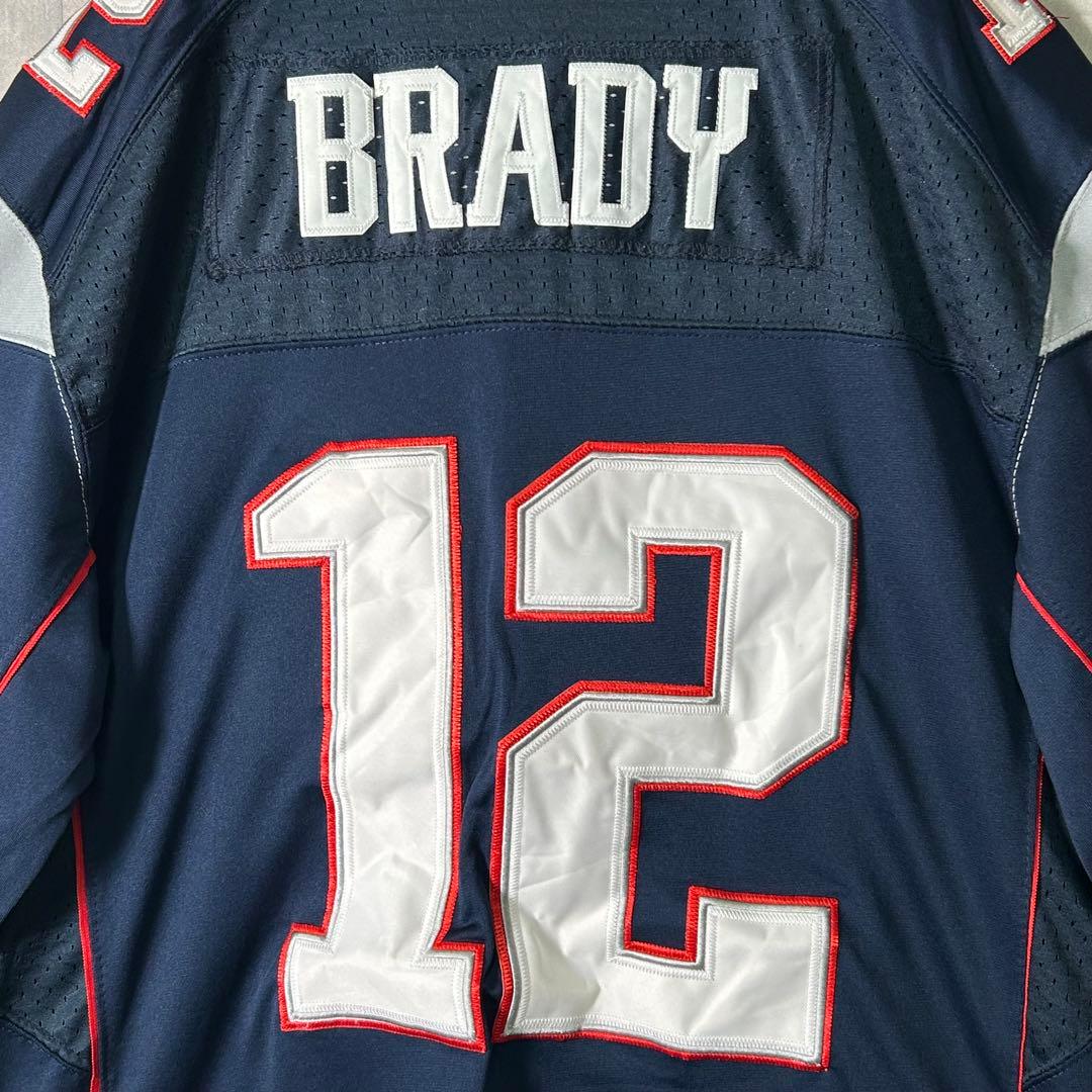 NIKE NFL ペイトリオッツ トム・ブレイディ ゲームシャツ