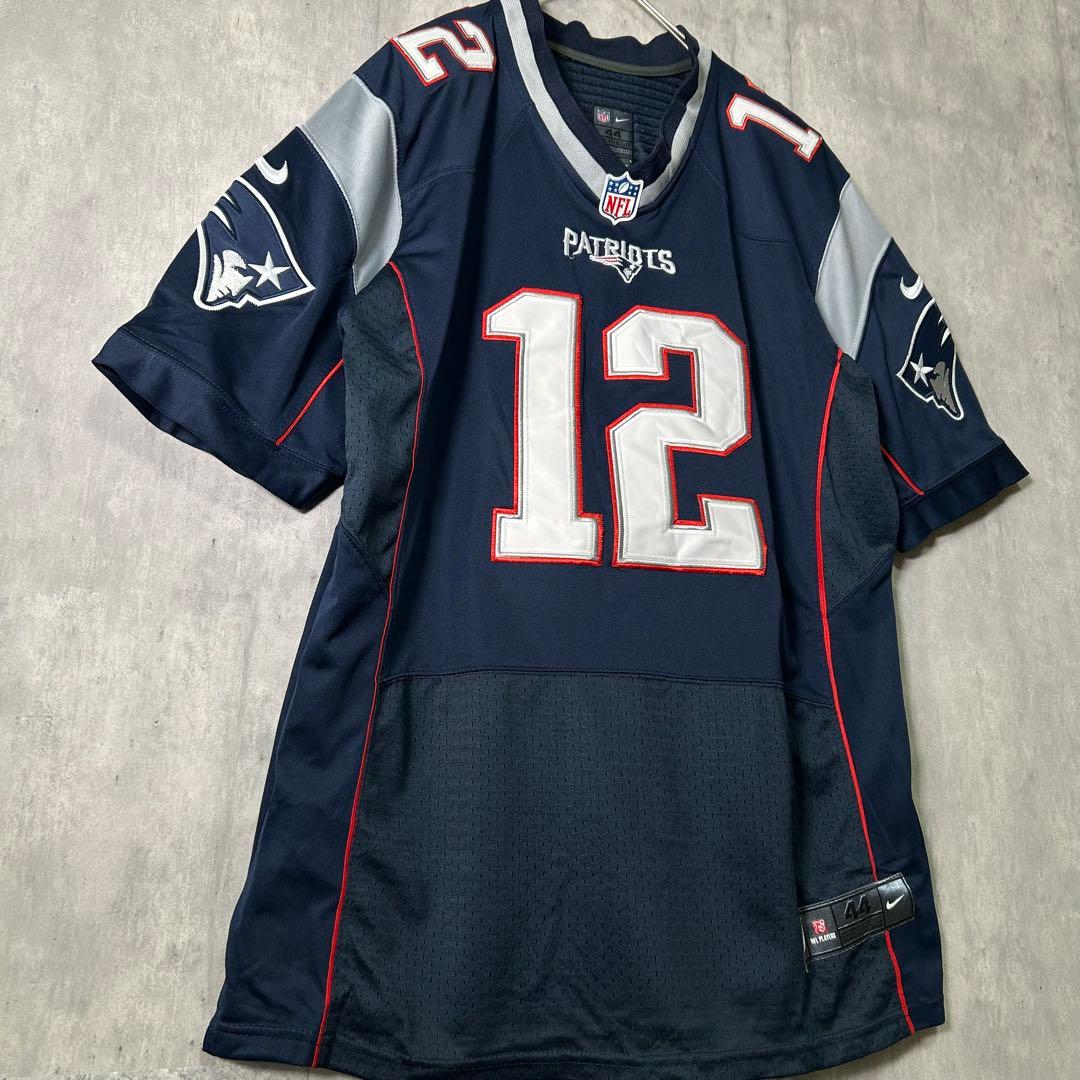 NIKE NFL ペイトリオッツ トム・ブレイディ ゲームシャツ