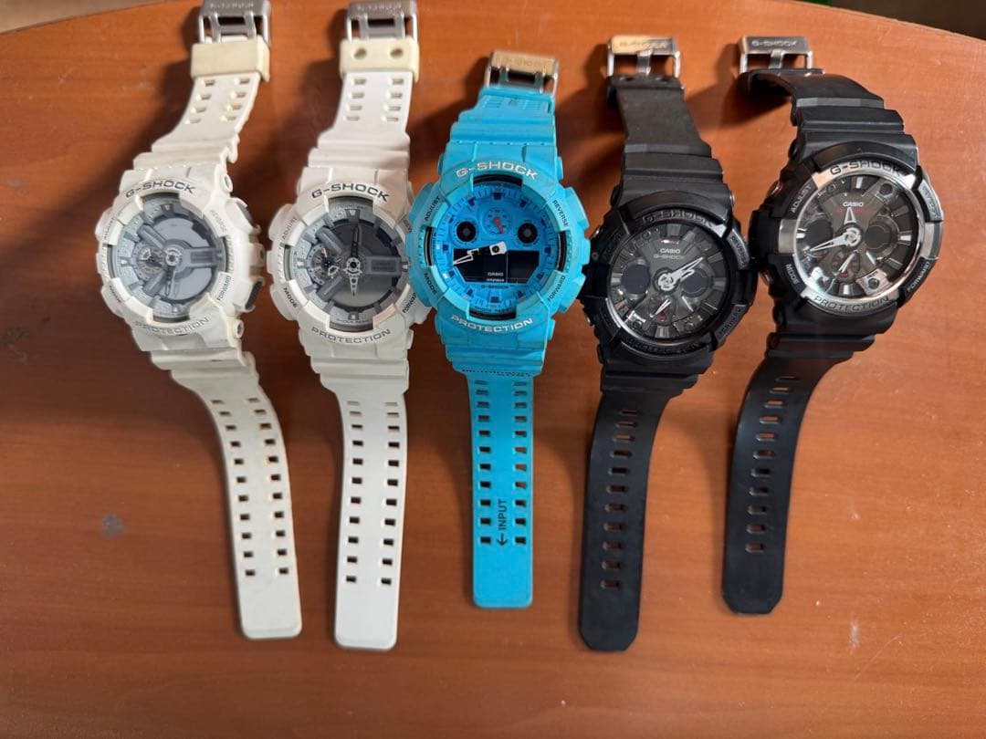 G-SHOCK 腕時計 5本セット まとめ売り 人気カラー