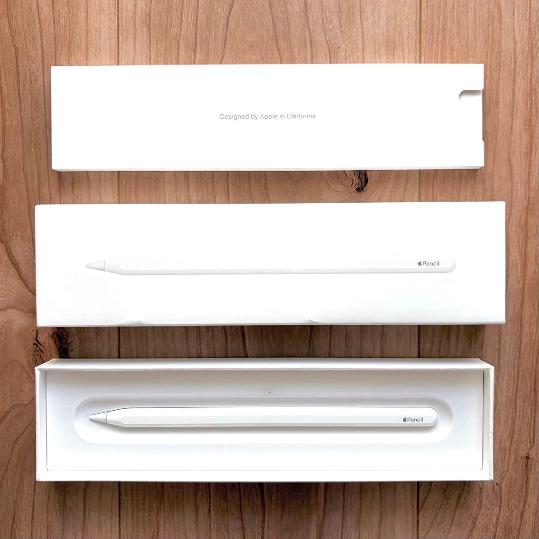 Apple pencil 第二世代 箱 説明書付き 超美品 ホワイト