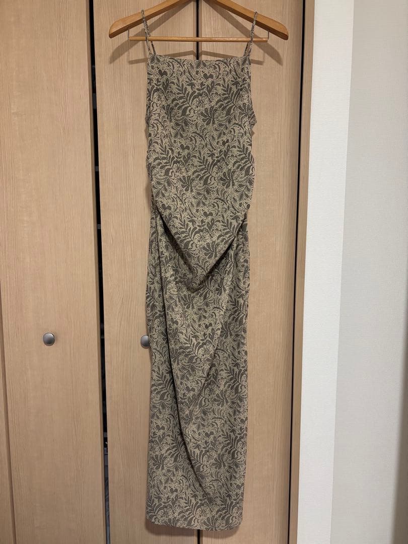 ワンピース todayful Jacquard Camisole Dress