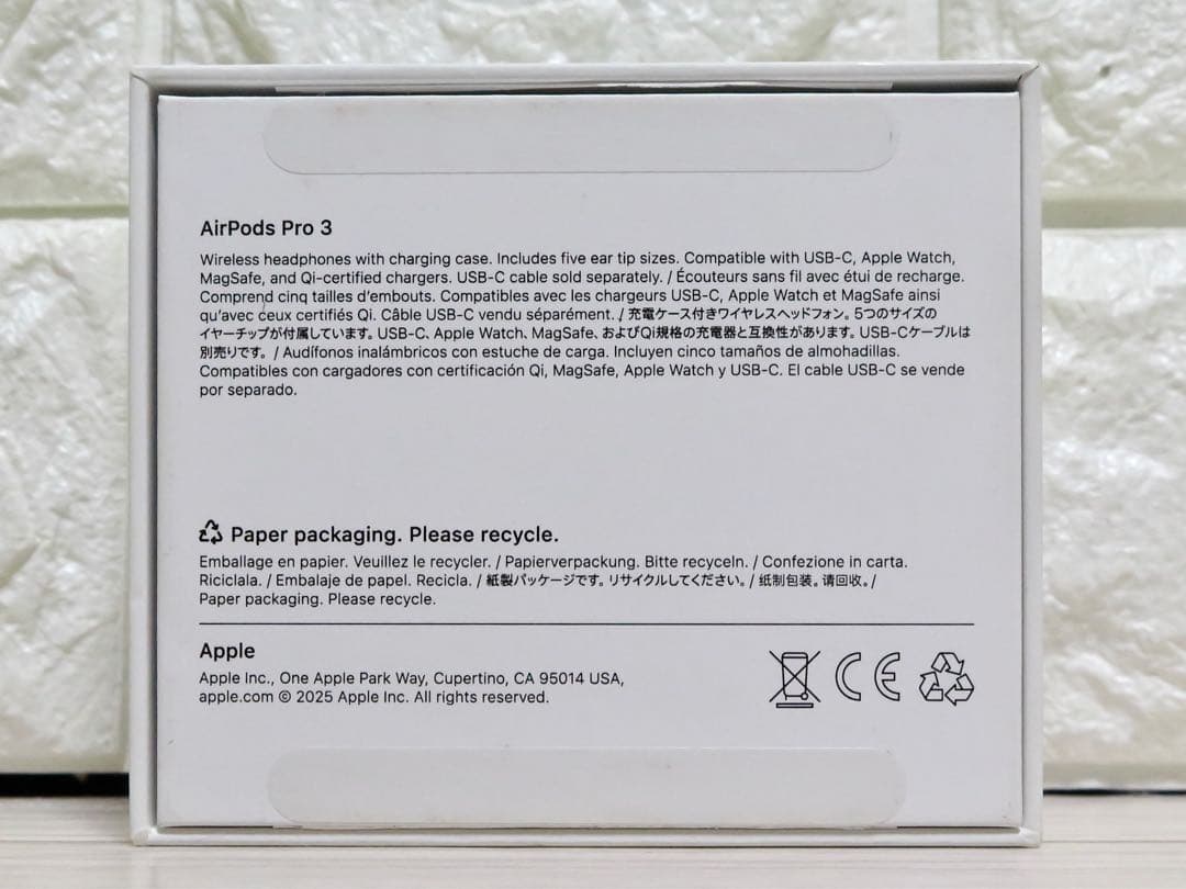 Apple AirPods Pro 3 純正品