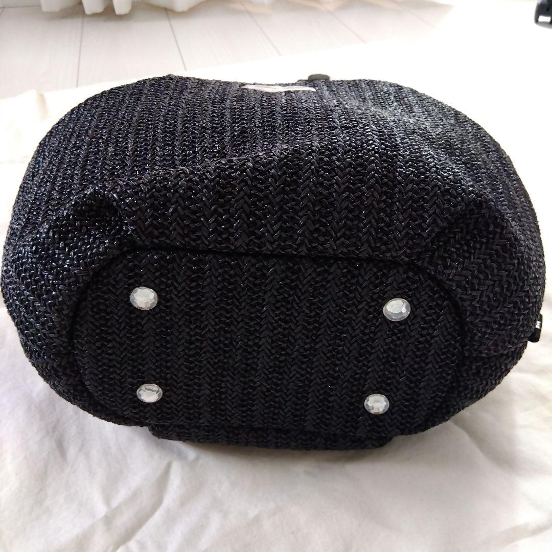 シンクビー　バッソサバーナバック　ブラック/アニマル柄（収納袋付き）