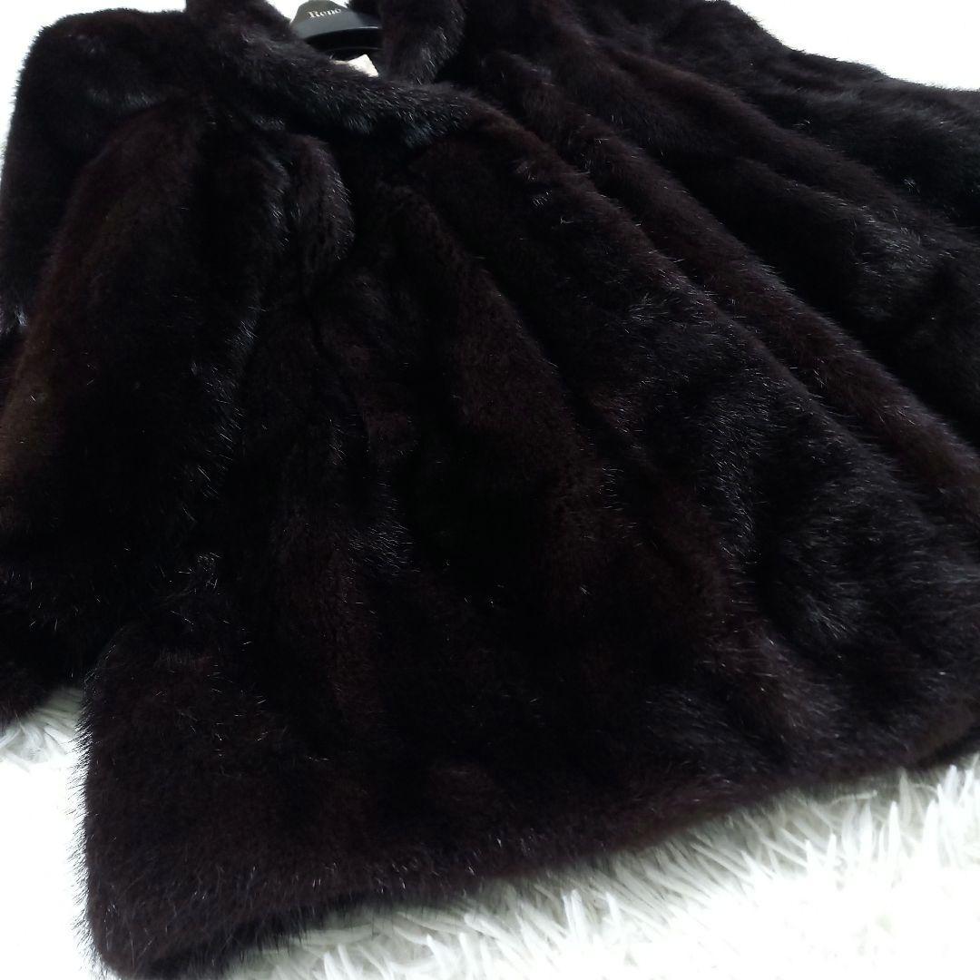 ●良品●　Malvoisie　マルヴォワジー　ミンク　ダークミンク　セミロング