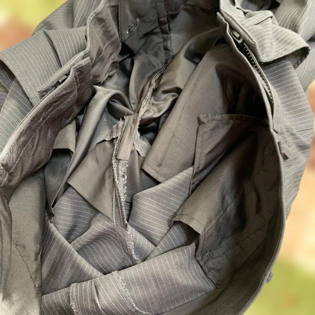 大きいサイズ ストライプ ビジネススーツセット