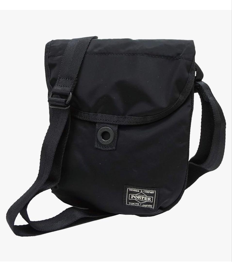 PORTER ブラック　ショルダーバック