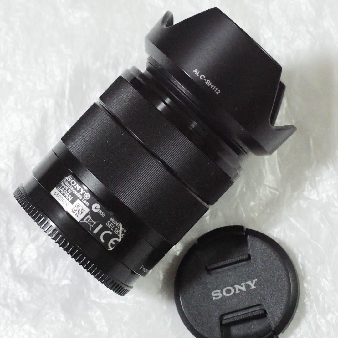SEL18-55mmズームレンズ、ブラック美品
