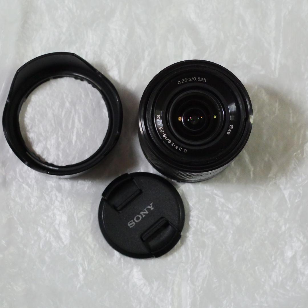 SEL18-55mmズームレンズ、ブラック美品