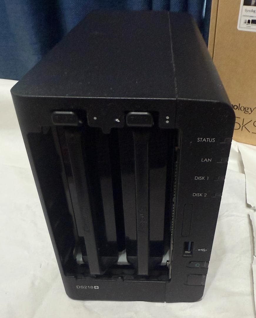 Synology DiskStation DS218+ NAS★メモリ16GB