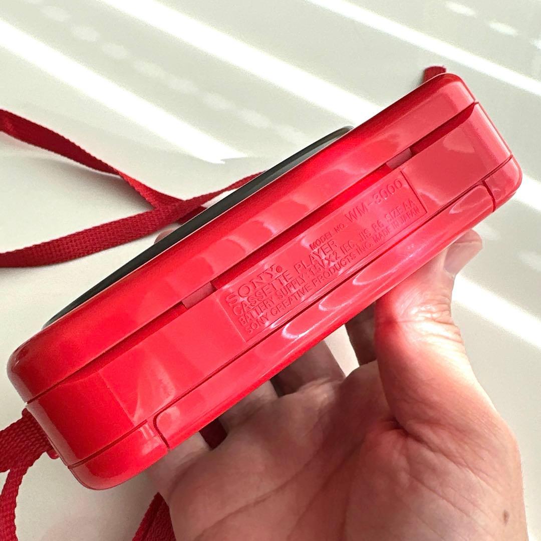 【美品DE修復品】SONY Cassette WALKMAN WM-3000