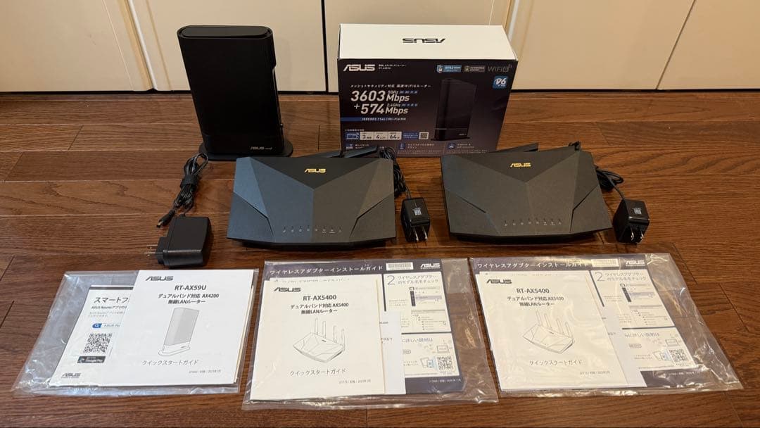 ASUS RT-AX59U RT-AX5400 無線LANルーター 4台セット