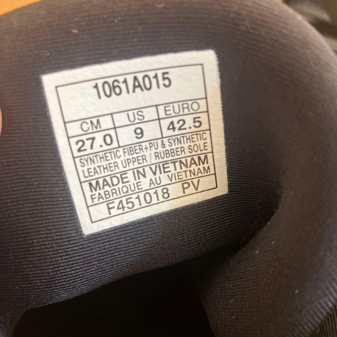 バスケットシューズ　27㎝　アシックス　GELHOOP ブラック　ゴールド