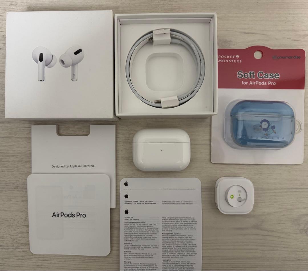 AirPods Pro(第1世代) 本体+ポケモンケース付き