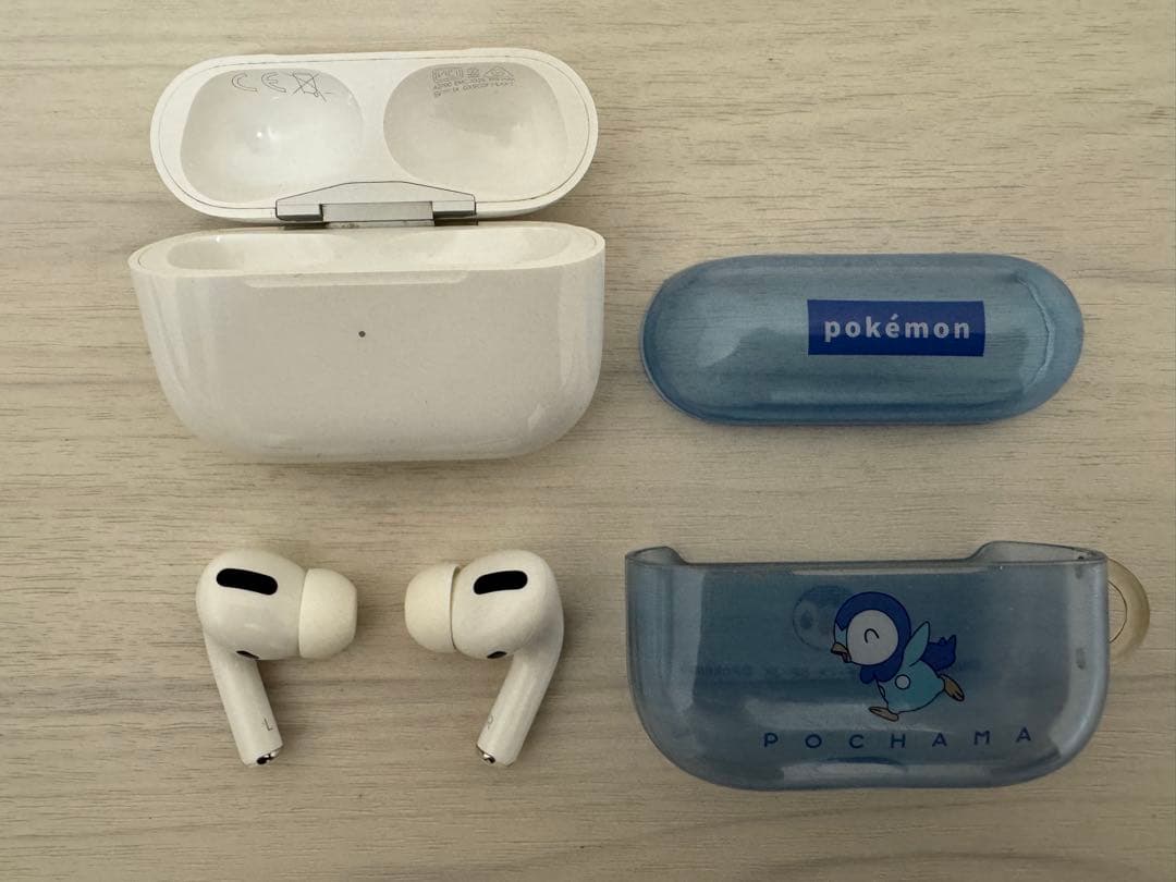 AirPods Pro(第1世代) 本体+ポケモンケース付き