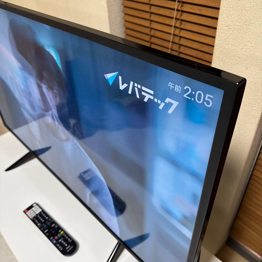 極美品 SHARP 2022年製 42V型4K液晶テレビ Bluetooth対応