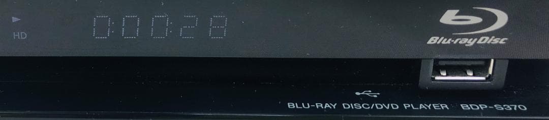 SONY ブルーレイディスクプレーヤー/DVDプレーヤー BDP-S370