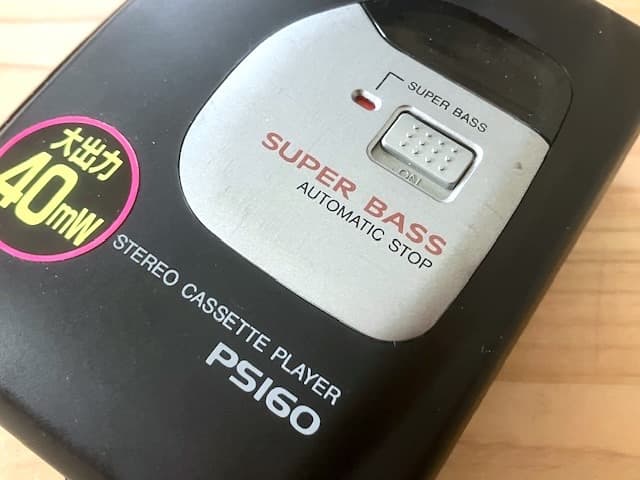 大出力重低音マシン 整備済完全動作品 AIWA HS-PS160 ブラック