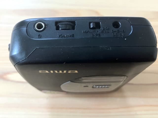 大出力重低音マシン 整備済完全動作品 AIWA HS-PS160 ブラック