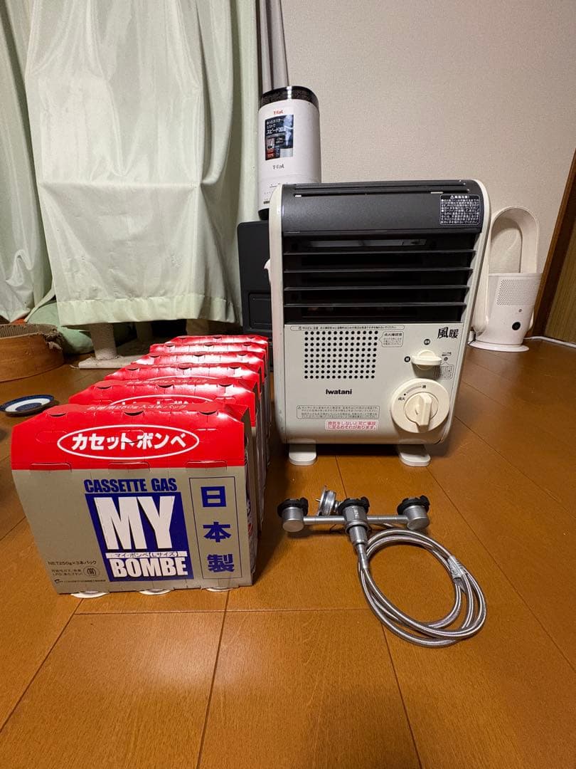 イワタニ 風暖 カセットガスファンヒーターCB-GFH-2中古